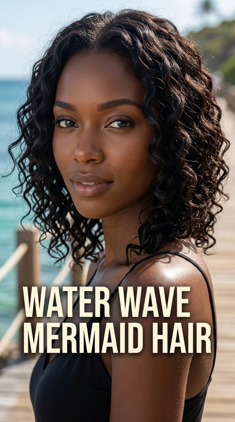 Water Wave Mermaid Hair