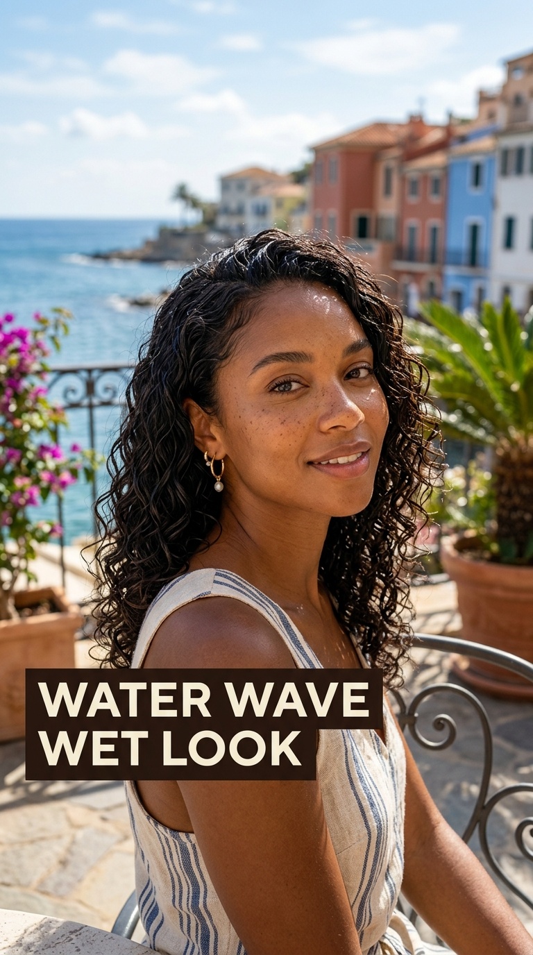 Water Wave Wet Look
