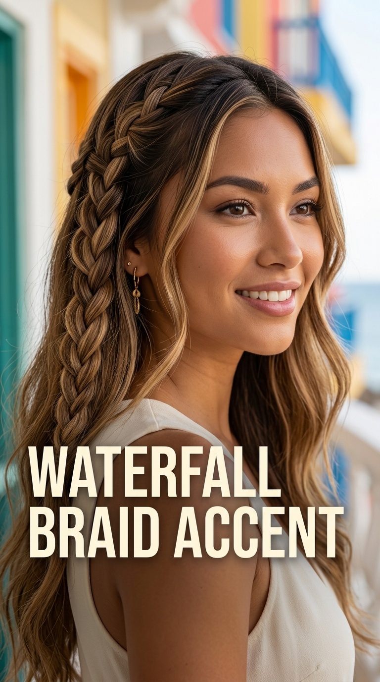 Waterfall Braid Accent
