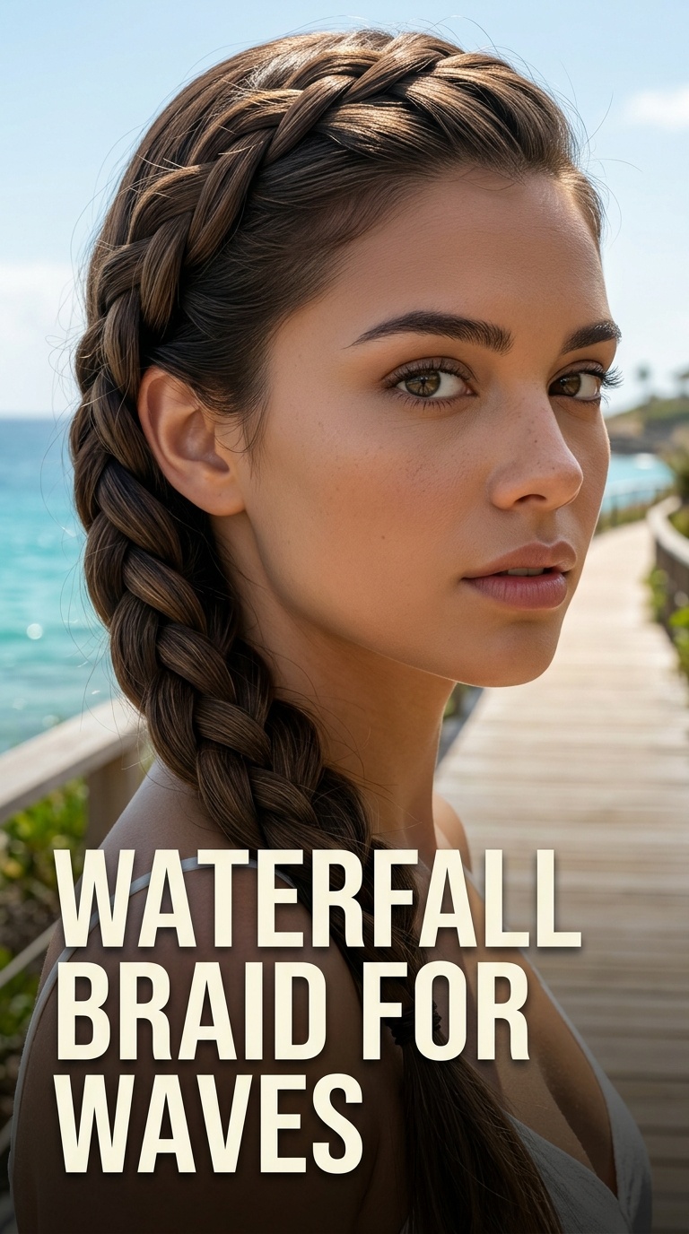 Waterfall Braid for Waves