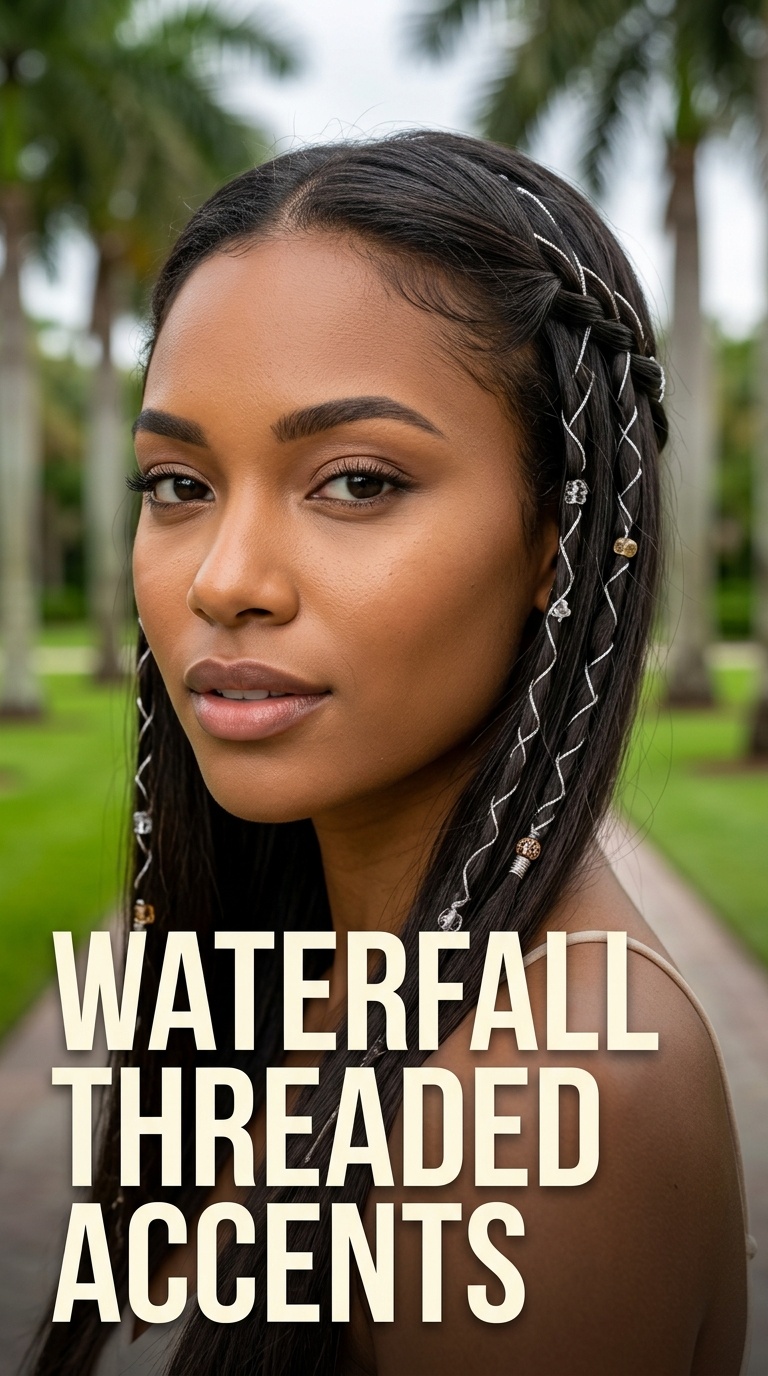 Waterfall Threaded Accents