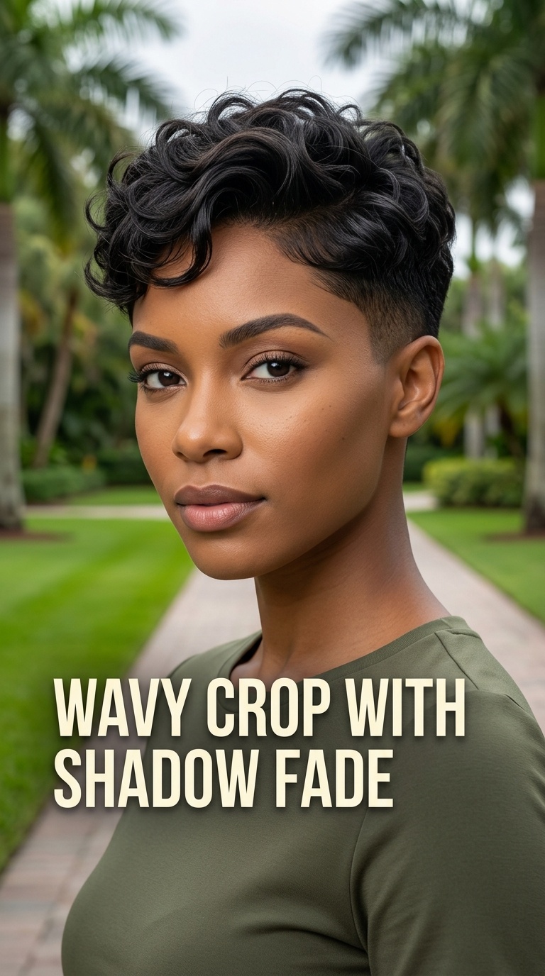 Wavy Crop with Shadow Fade