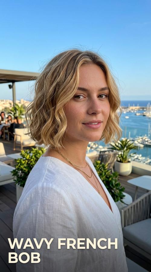 Wavy French Bob