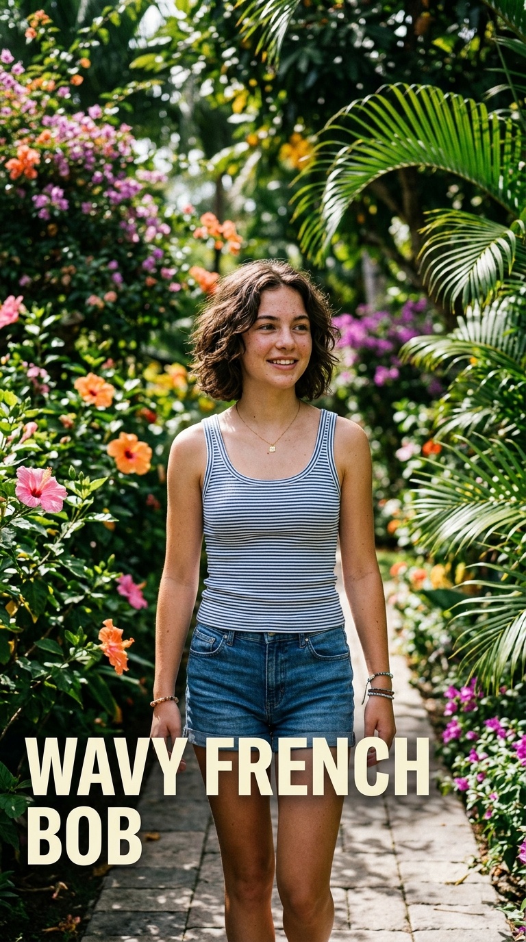 Wavy French Bob