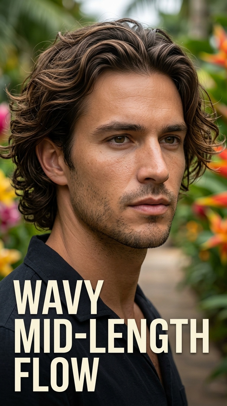 Wavy Mid-Length Flow
