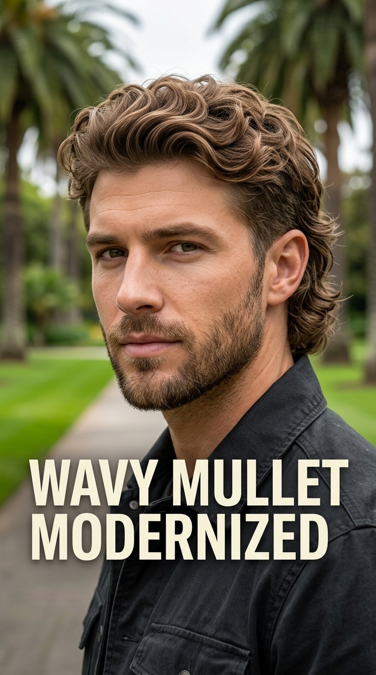 Wavy Mullet Modernized