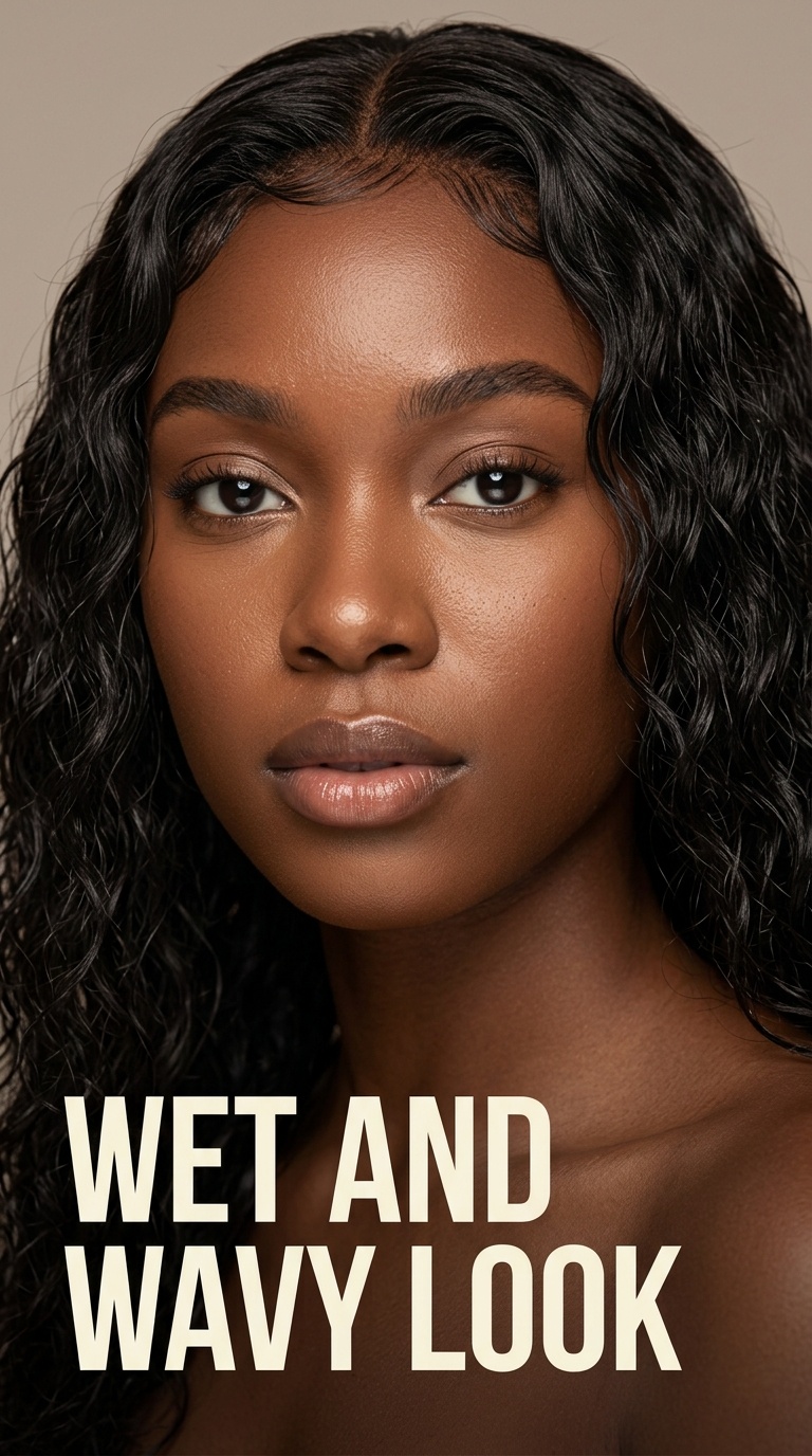 Wet and Wavy Look