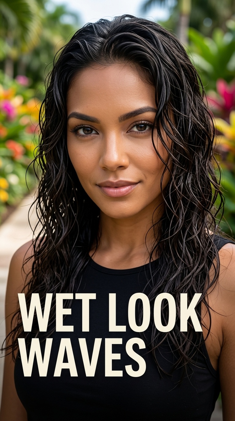 Wet Look Waves