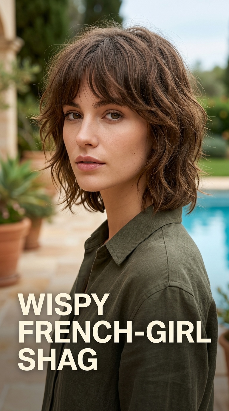 Wispy French-Girl Shag