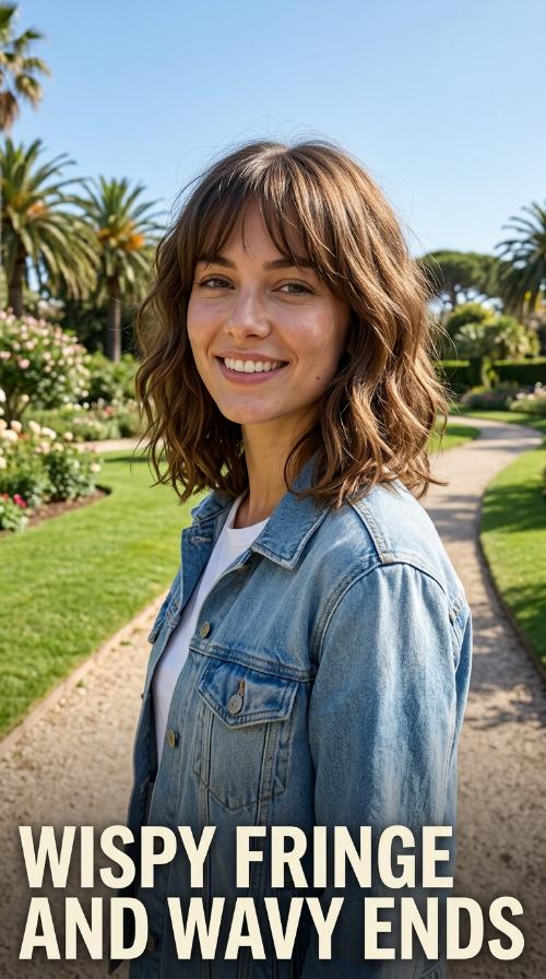 Wispy Fringe and Wavy Ends