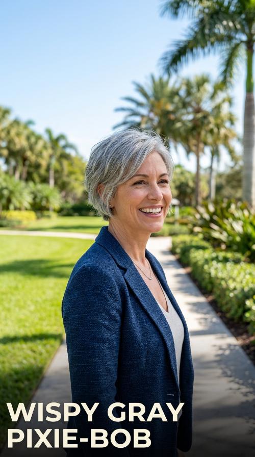 Wispy Gray Pixie-Bob