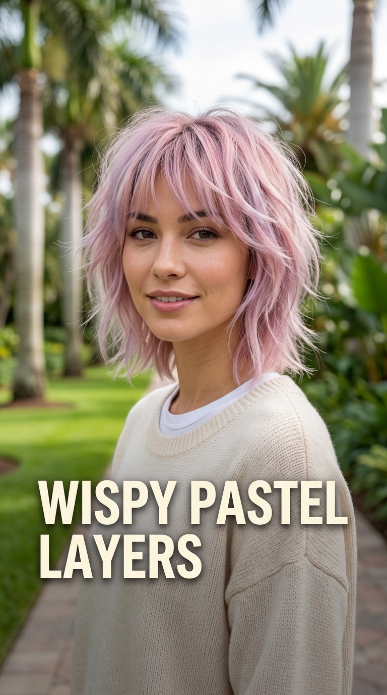 Wispy Pastel Layers