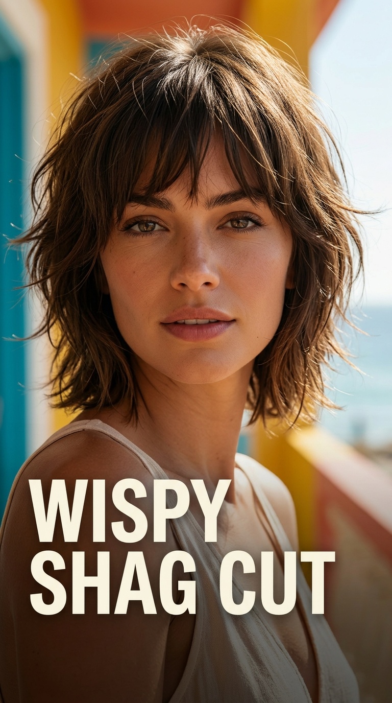Wispy Shag Cut