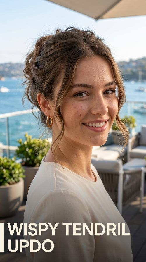 Wispy Tendril Updo