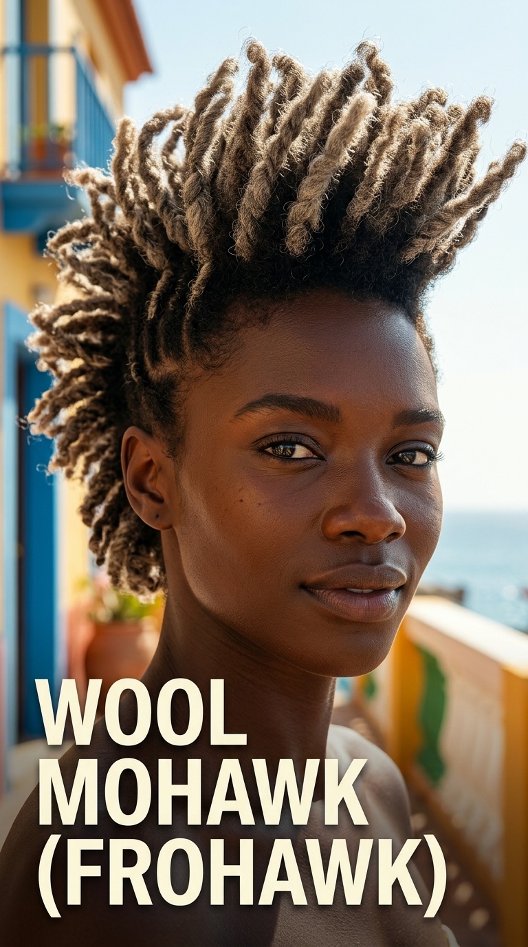 Wool Mohawk (Frohawk)