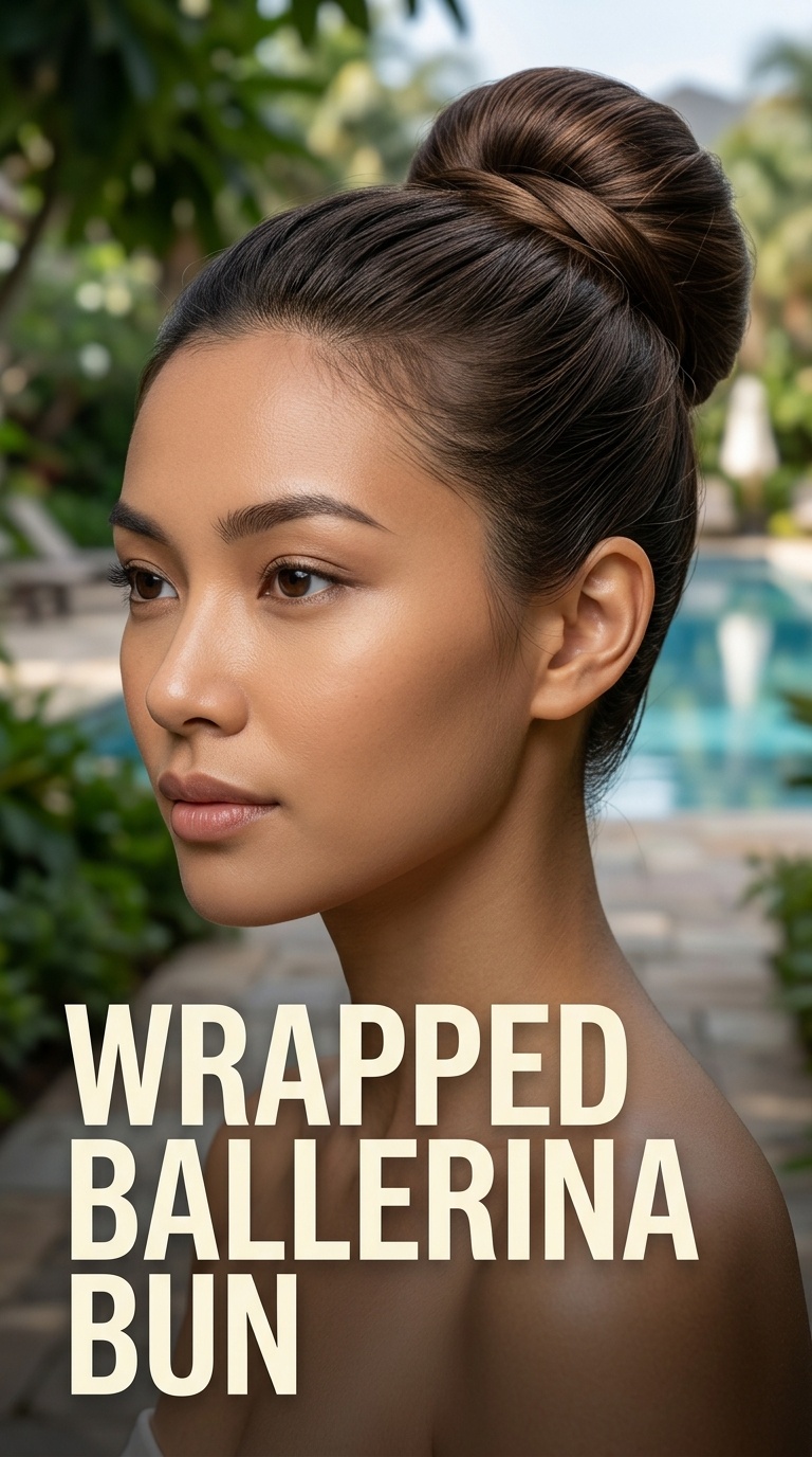 Wrapped Ballerina Bun