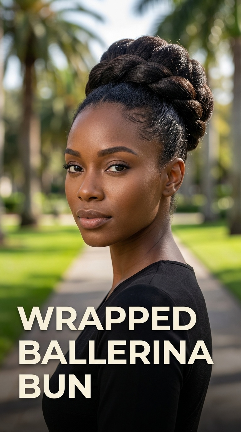Wrapped Ballerina Bun