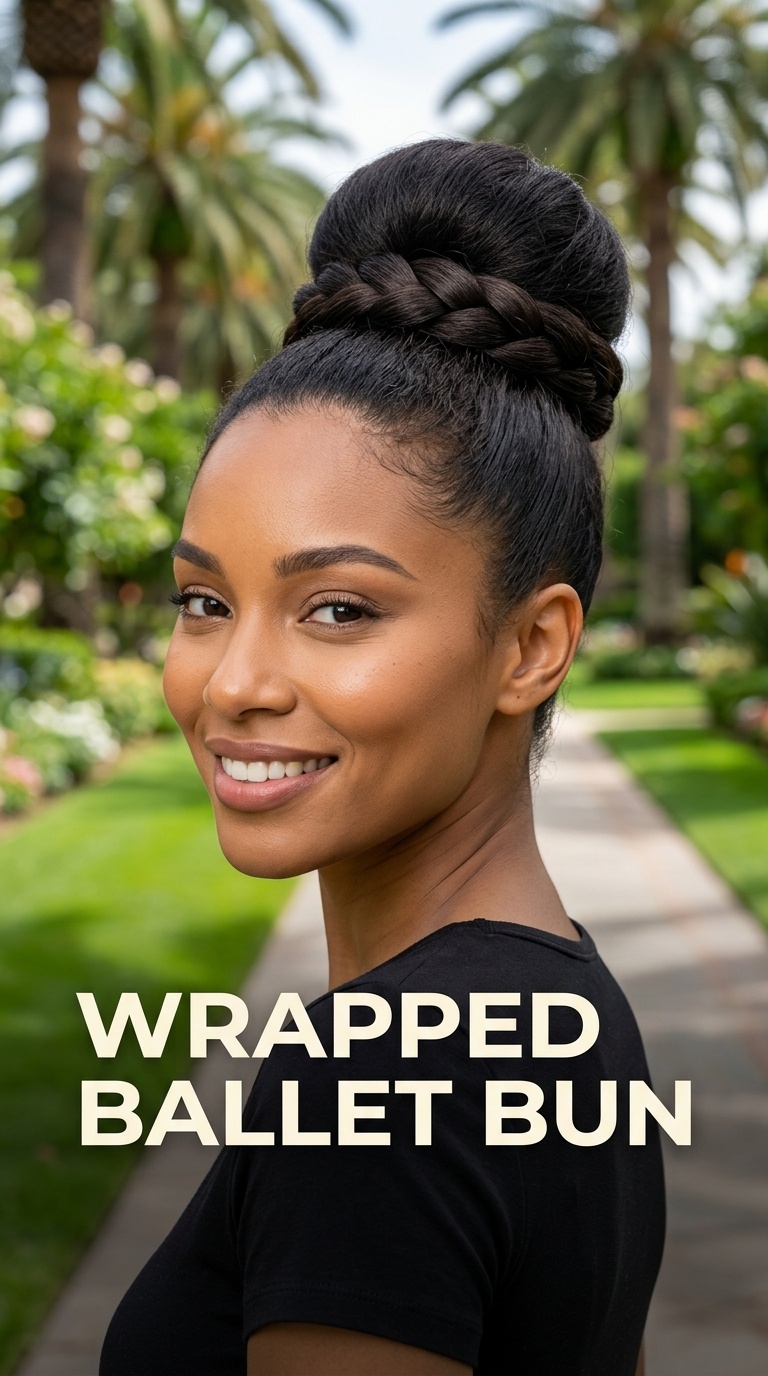 Wrapped Ballet Bun