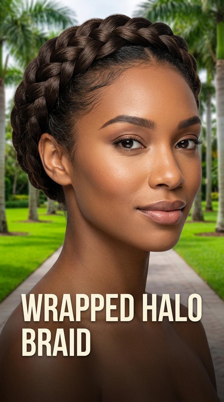 Wrapped Halo Braid