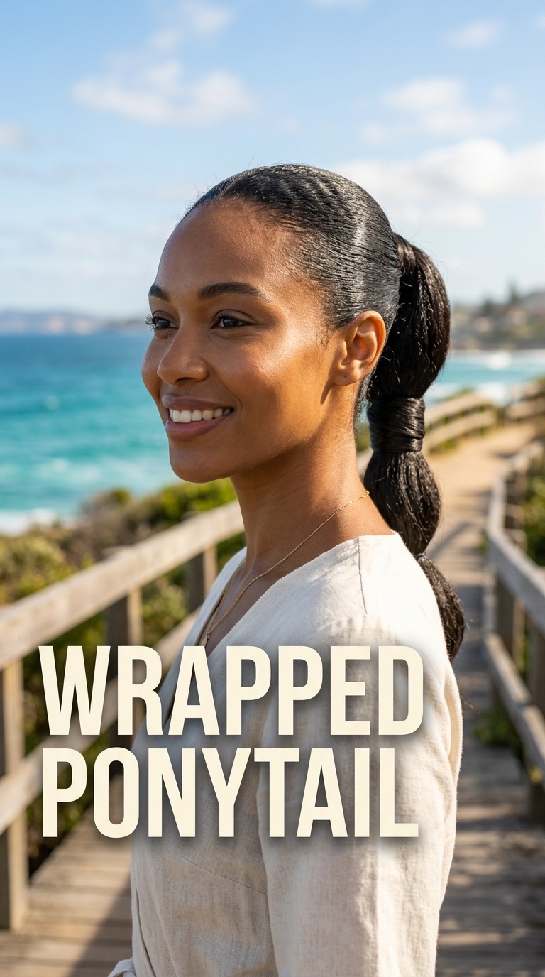 Wrapped Ponytail