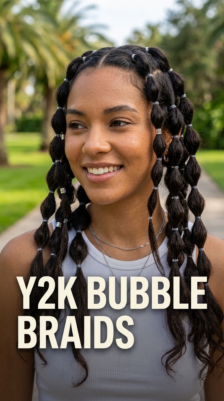 Y2K Bubble Braids