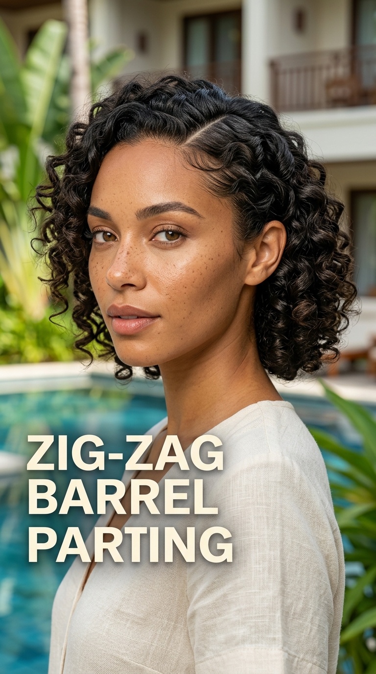 Zig-Zag Barrel Parting