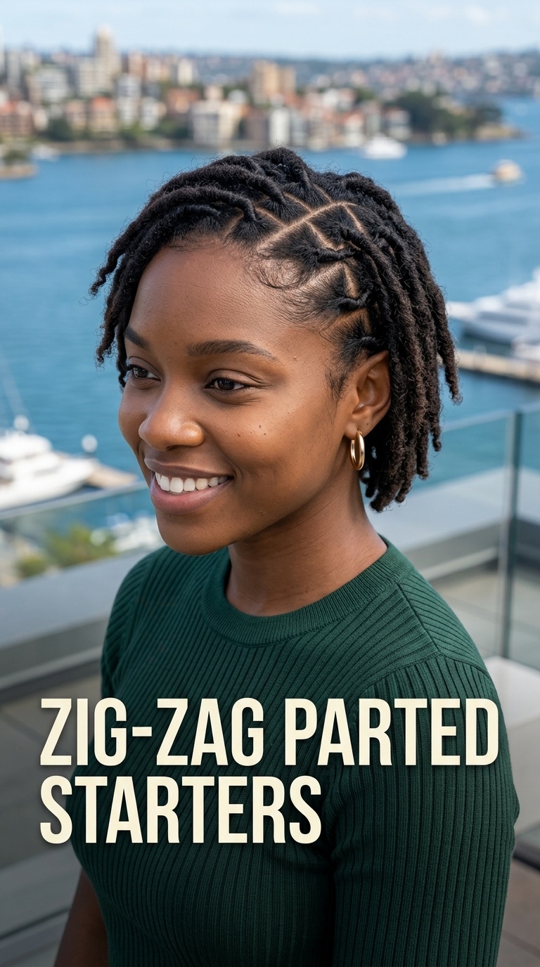 Zig-Zag Parted Starters