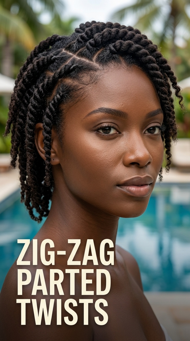Zig-Zag Parted Twists