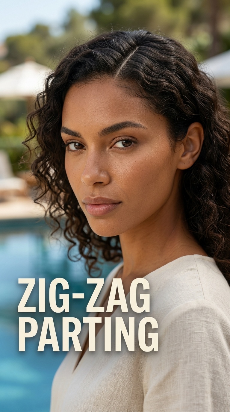 Zig-Zag Parting