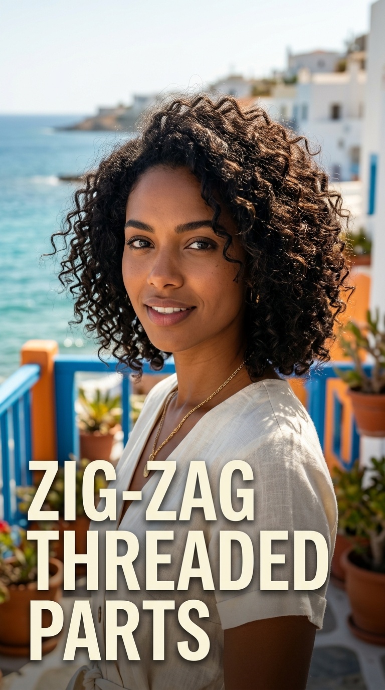 Zig-Zag Threaded Parts