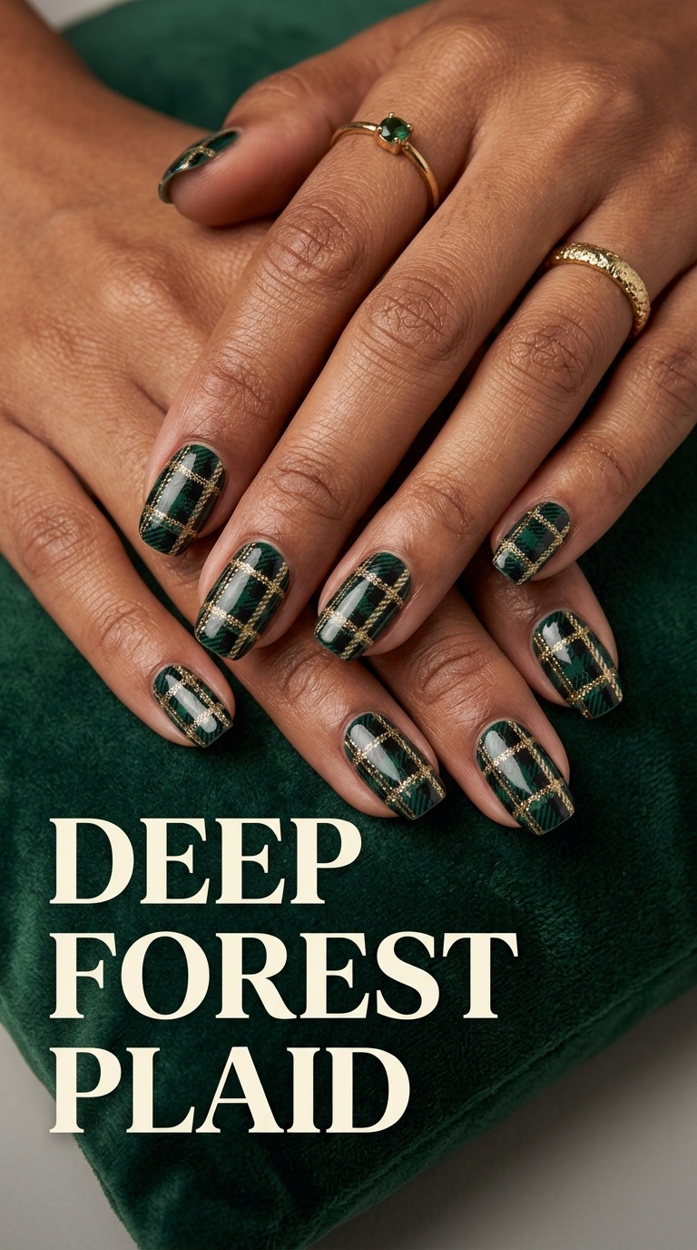 Deep Forest Plaid