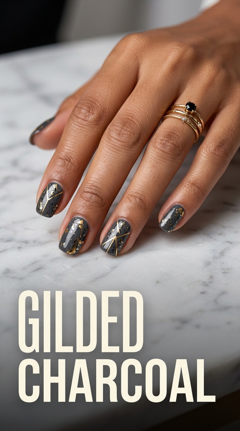 Gilded Charcoal