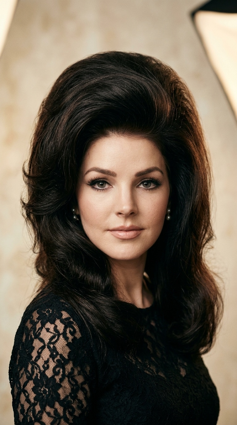 1960s Priscilla Presley Volume