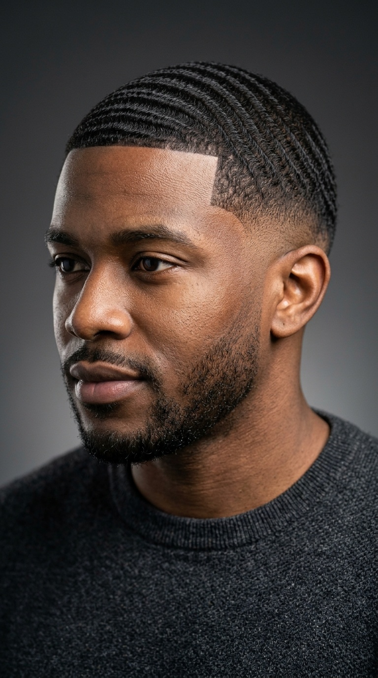 360 Waves with Mid Drop Fade