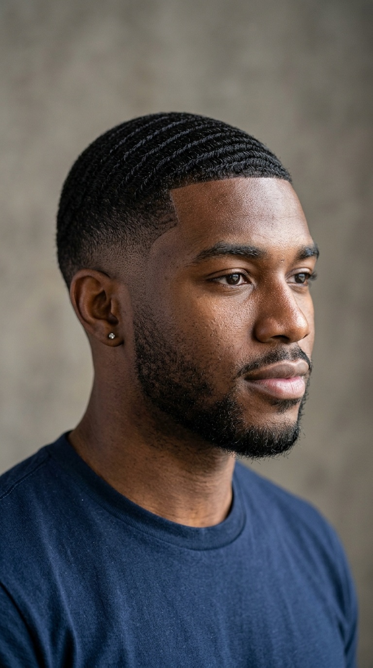 360 Waves with Mid Drop Fade