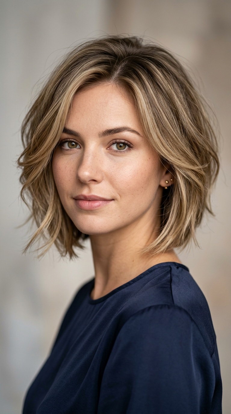 A-Line Layered Bob