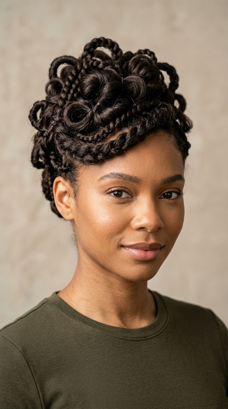 Abstract Loop Updo