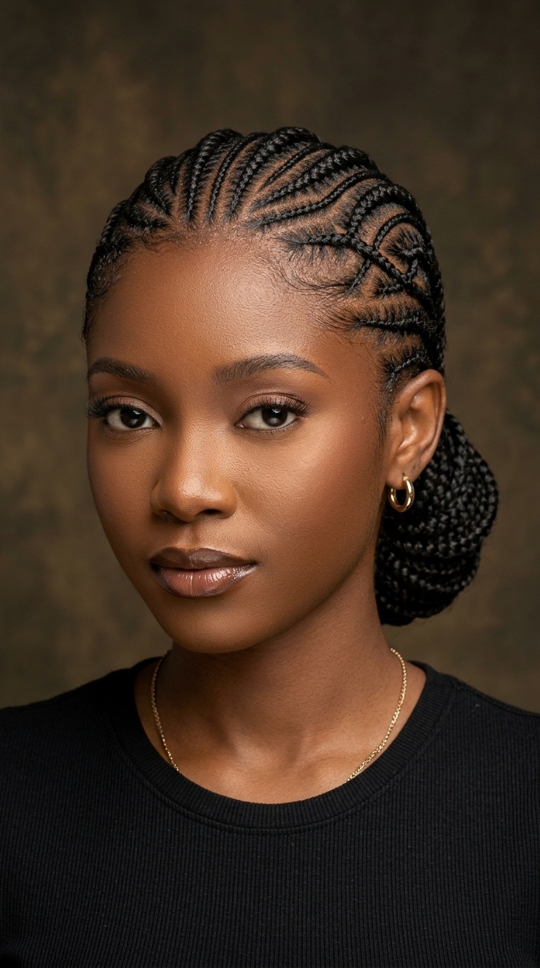 Abstract Stitch Braids