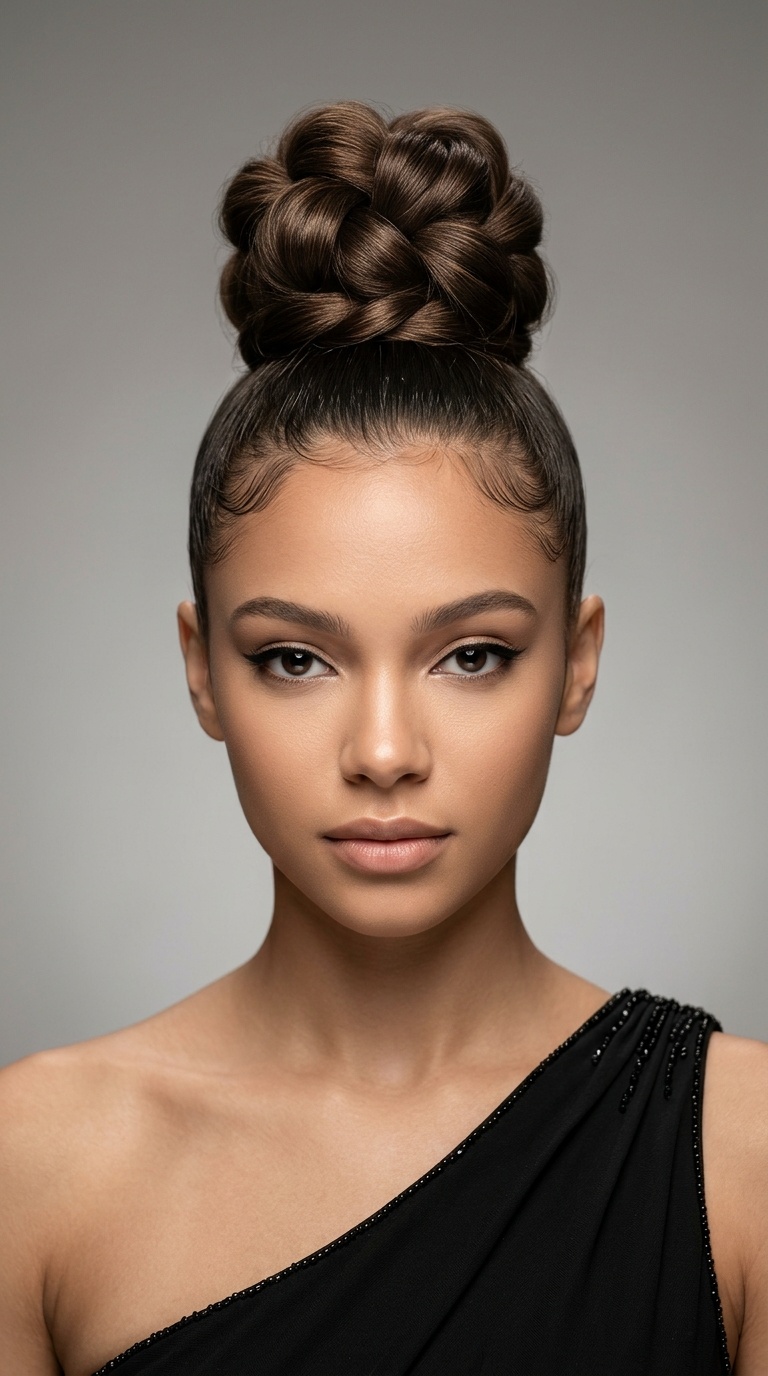 Architectural High Top Knot