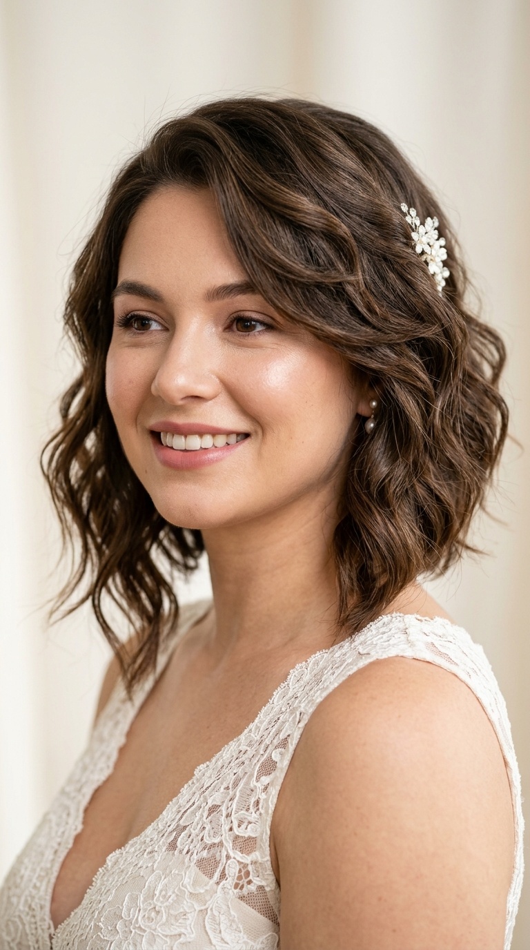 Asymmetrical Bob with Waves