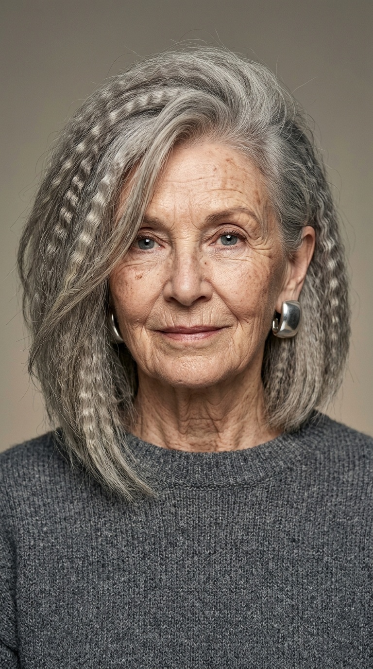 Asymmetrical Crimped Lob