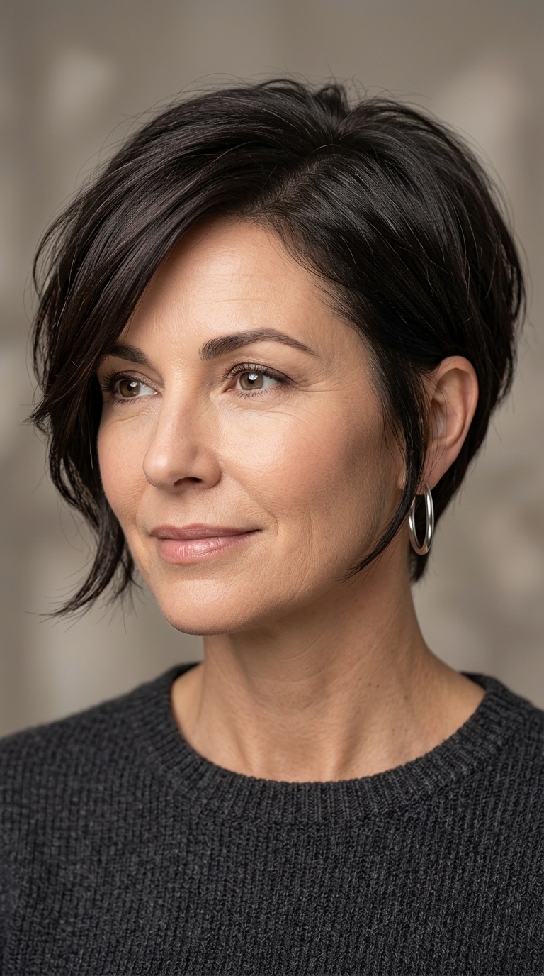 Asymmetrical Cut