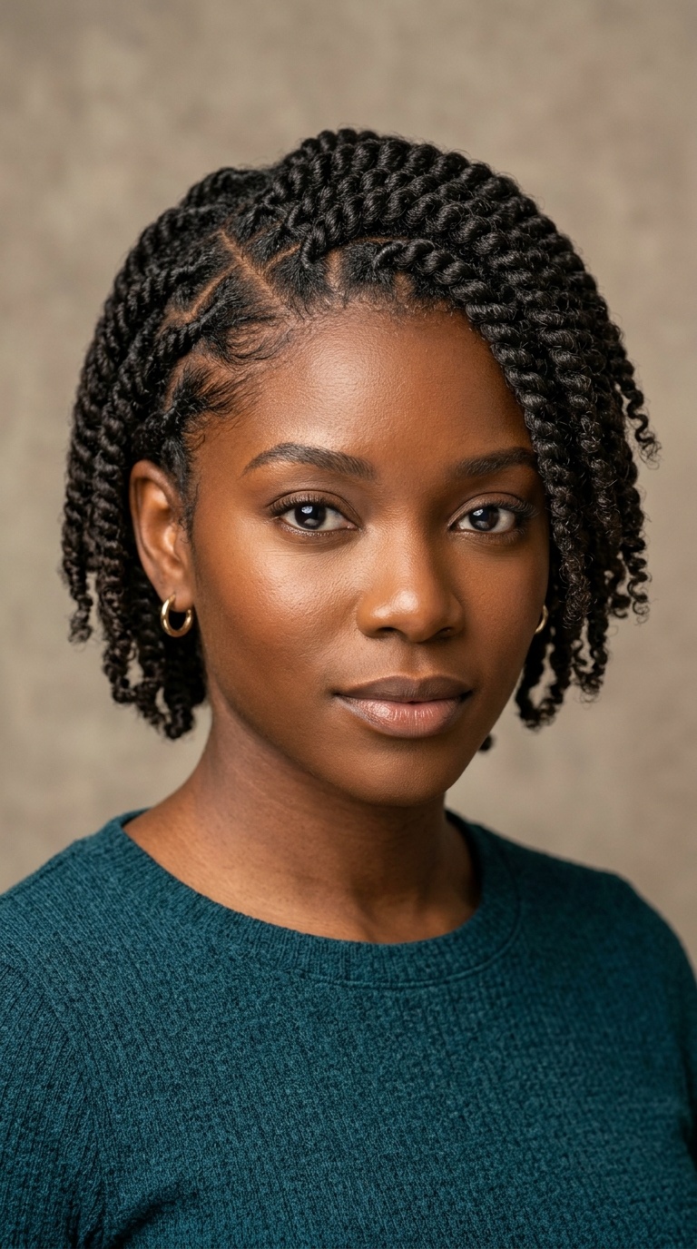 Asymmetrical Flat Twists