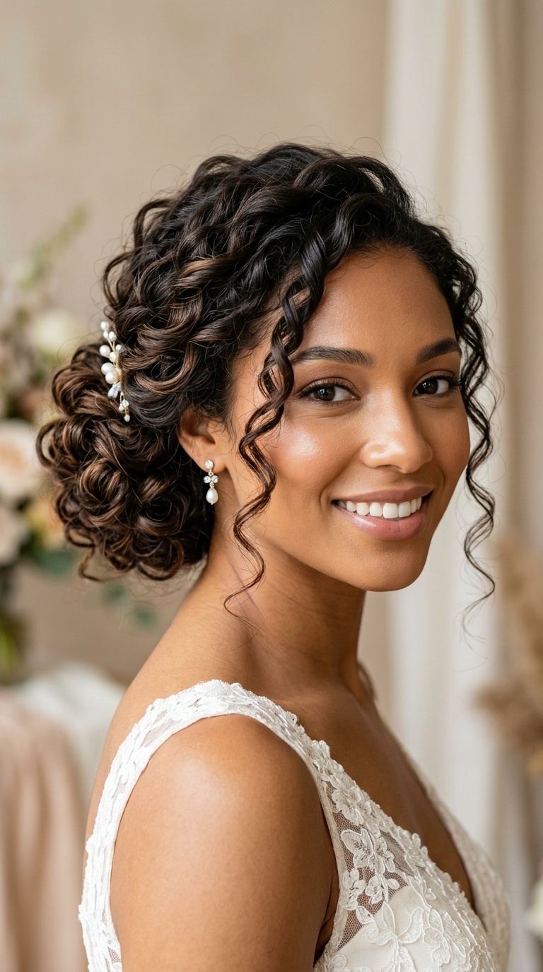Asymmetrical Side Bun