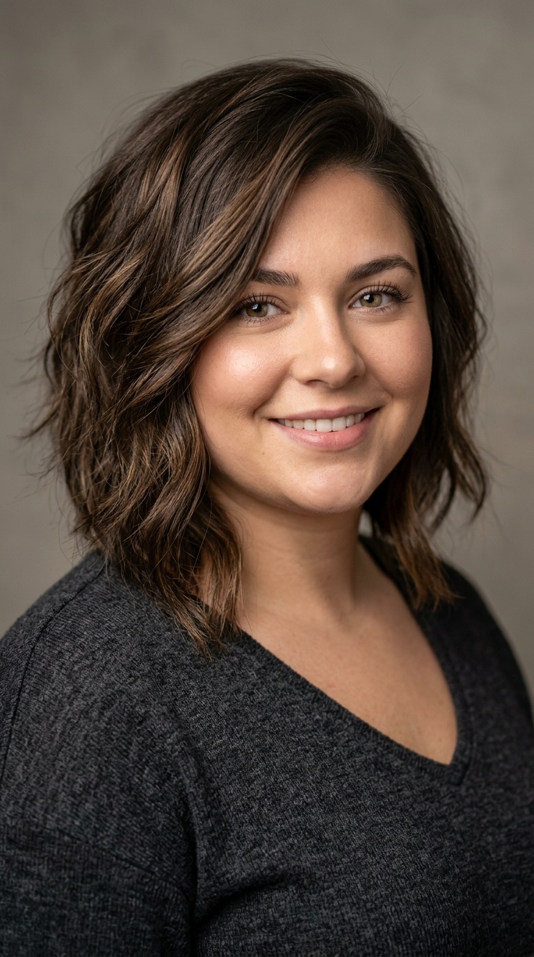 Asymmetrical Textured Lob