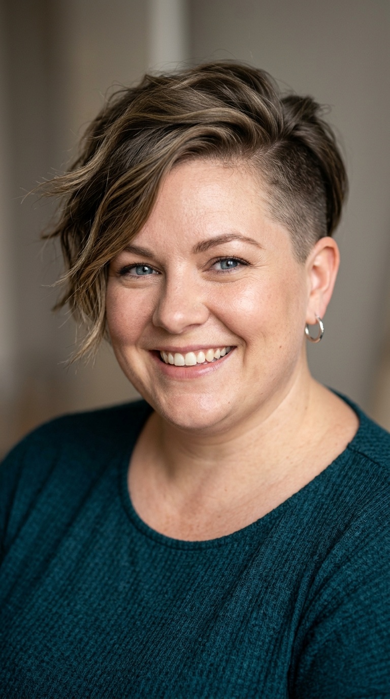 Asymmetrical Undercut Pixie