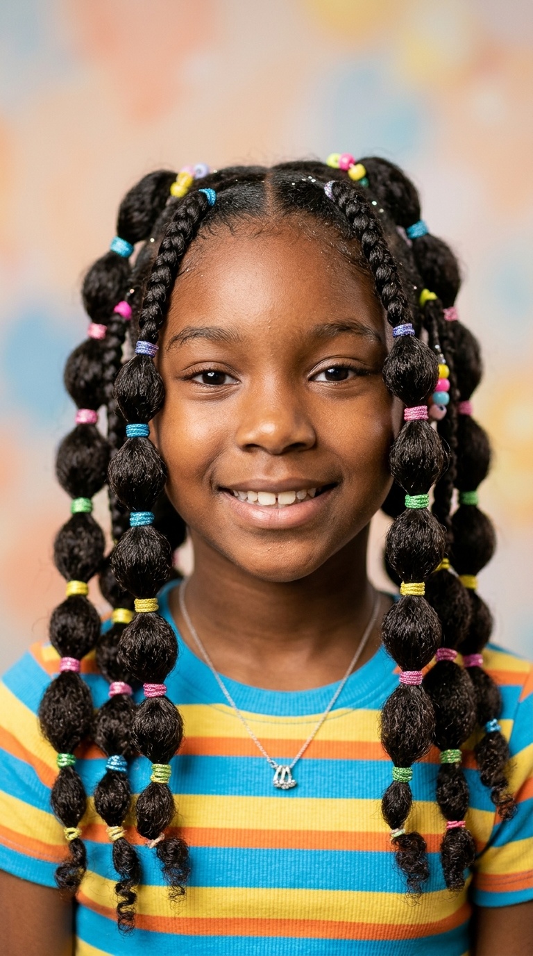 Balloon Bubble Braids