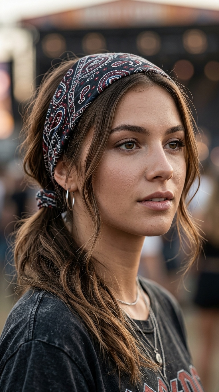 Bandana-Wrapped Low Pony
