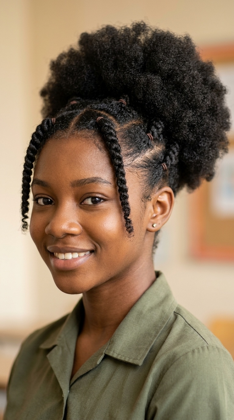 Banded Twists into a Mega Puff
