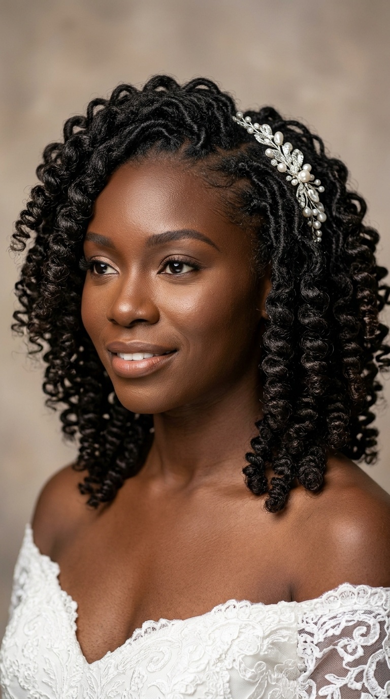 Barrel-Curled Sisterlocks